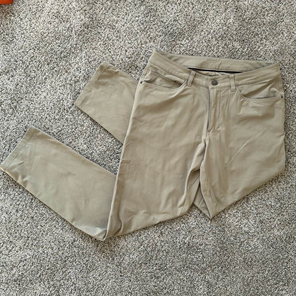 Lululemon Tan ABC Pants
